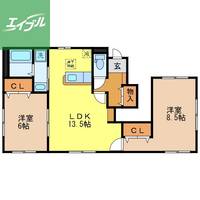 物件の間取り画像