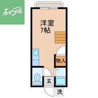 コーポアミーゴ102の間取り
