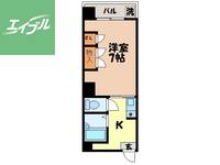 サントピア中園501の間取り