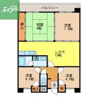 物件の間取り画像