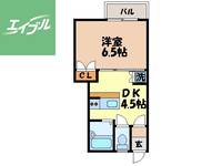 COCO花丘108の間取り