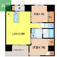 物件の間取り画像