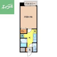 サンロイヤルⅠ304の間取り