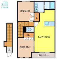 物件の間取り画像