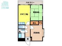 ボヌールA&Y301の間取り