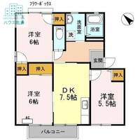 ディアス池田 F棟の間取り