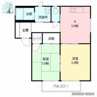 物件の間取り画像