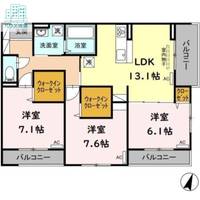 アリビオの間取り