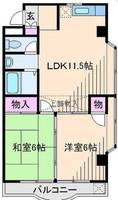 物件の間取り画像
