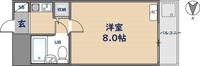 PALMIZIO花園Ⅰ306の間取り