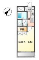 岡山県岡山市北区今保(アパート)の賃貸物件203の間取り