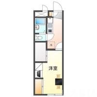 岡山県岡山市北区上中野1丁目(アパート)の賃貸物件204の間取り