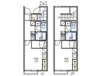 岡山県備前市伊部(アパート)の賃貸物件203の間取り
