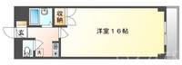 岡山県岡山市北区西古松(マンション)の賃貸物件506の間取り