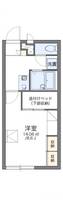 岡山県岡山市北区谷万成1丁目(アパート)の賃貸物件107の間取り