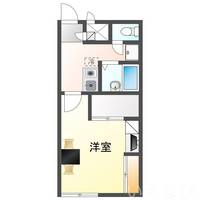 岡山県岡山市南区福田(アパート)の賃貸物件103の間取り