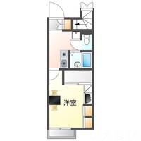 岡山県岡山市東区瀬戸町瀬戸(アパート)の賃貸物件102の間取り