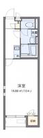 岡山県備前市伊部(アパート)の賃貸物件201の間取り