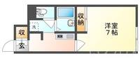 岡山県岡山市中区竹田(アパート)の賃貸物件104の間取り
