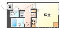 岡山県岡山市中区平井6丁目(アパート)の賃貸物件210の間取り