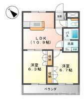 物件の間取り画像