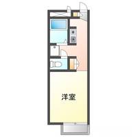 岡山県岡山市南区豊浜町(アパート)の賃貸物件203の間取り