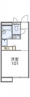 岡山県岡山市中区高屋(アパート)の賃貸物件203の間取り