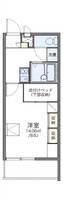 岡山県岡山市北区庭瀬(アパート)の賃貸物件201の間取り