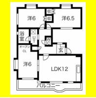 パルティール大岩の間取り