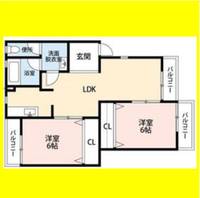 物件の間取り画像