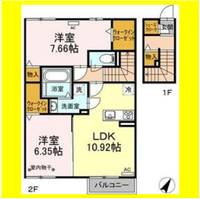 イリゼの間取り