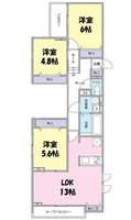 物件の間取り画像