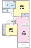 物件の間取り画像