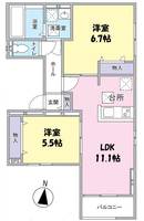 物件の間取り画像