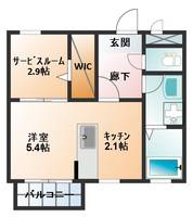 物件の間取り画像