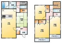 物件の間取り画像