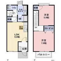 物件の間取り画像