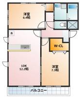 物件の間取り画像