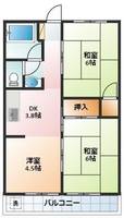 物件の間取り画像