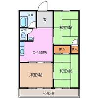 カスミハイツ101の間取り