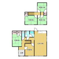 三重県四日市市釆女町(一戸建)の賃貸物件の間取り