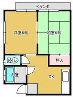 メゾンヤマモト101の間取り