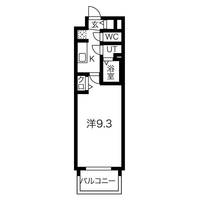 大阪府大阪市浪速区塩草3丁目(マンション)の賃貸物件の間取り