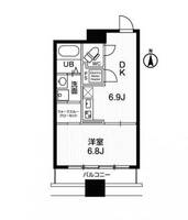 アーバンフラッツ瓦町の間取り