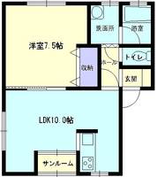 物件の間取り画像