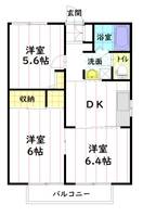 物件の間取り画像