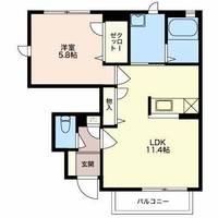 物件の間取り画像