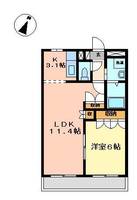 静岡県駿東郡清水町伏見(アパート)の賃貸物件203の間取り