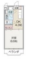 物件の間取り画像