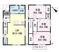 静岡県三島市青木(一戸建)の賃貸物件1の間取り